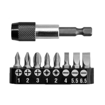 Ingco Screwdriver Set and Bit Holder 9 Piece