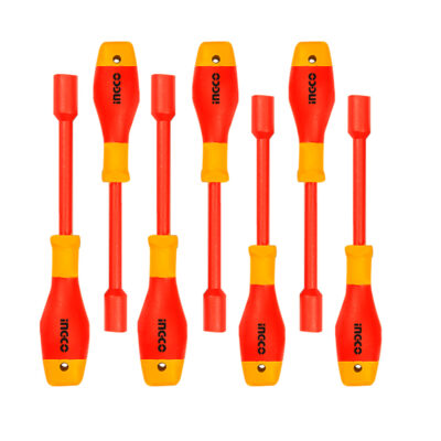 Ingco VDE Screwdriver Nut Set Insulated 7 Piece