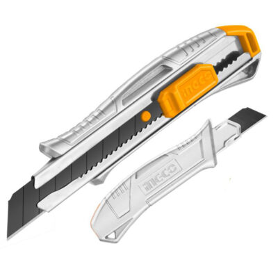 Ingco Knife Snap Off Aluminium 100mm 18mm