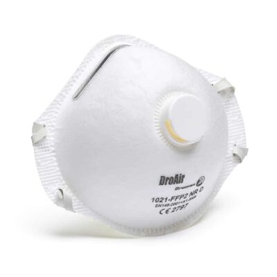 Dromex Mask Molded Disposable FFP2 Qsa Valve