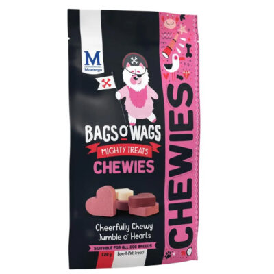Montego Bags O' Wags Jumble o' Hearts 120G