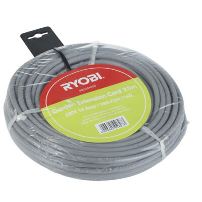 Ryobi Extension Cord 220V 10amp 25m 2core
