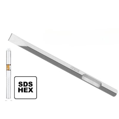 Ingco Chisel SDS Hex 17X350X22MM FLAT DBC0523501