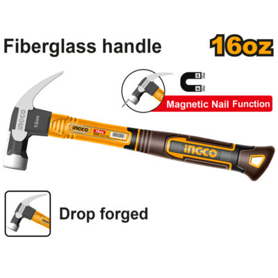 Ingco Hammer Claw 450G