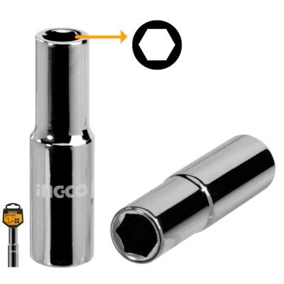 Ingco Socket Hexagonal Deep 17mm