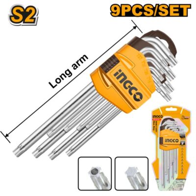 Ingco Allen Keys Torx 9 Piece