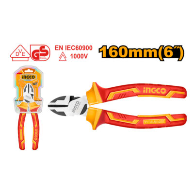 Ingco VDE Side Cutter Insulated 160mm