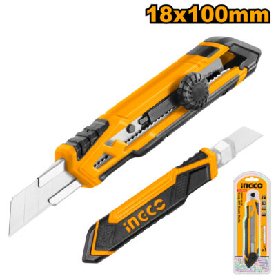 Ingco Knife Snap Off 100X18mm Sk5 158mm