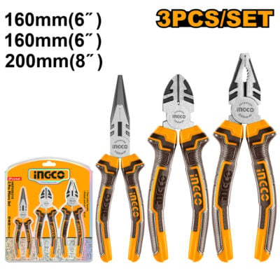 Ingco Plier Set 3 Piece