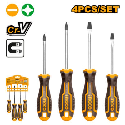 Ingco Screwdriver Set 4 Piece