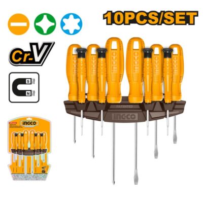 Ingco Screwdriver Precision Set 10 Piece
