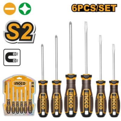 Ingco Screwdriver Set 6 Piece