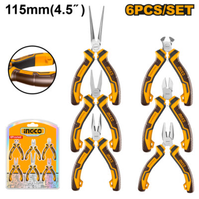 Ingco Plier Mini Set 6 Piece