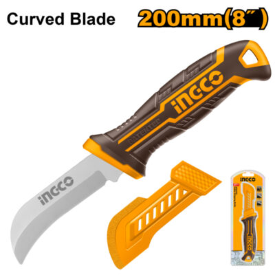 Ingco Cable Knife 200mm Curved