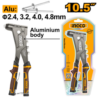 Ingco Riveter Hand 360° Head 10.5''