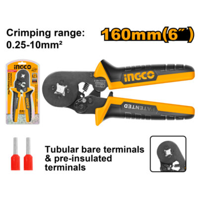 Ingco Plier Crimping Ratchet 0.25-10mm