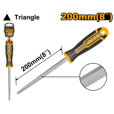 Ingco File Triangle 200mm