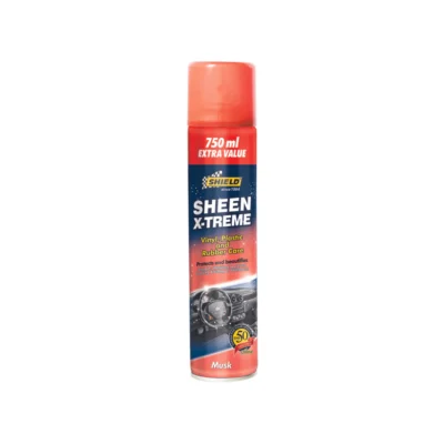 Shield Sheen Xtreme Vinyl and Rubber 750ml Musk