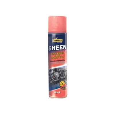 Shield Sheen Vinyl and Rubber 300ml Musk