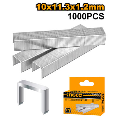 Ingco Staples 1.2X10mm 1000 Piece