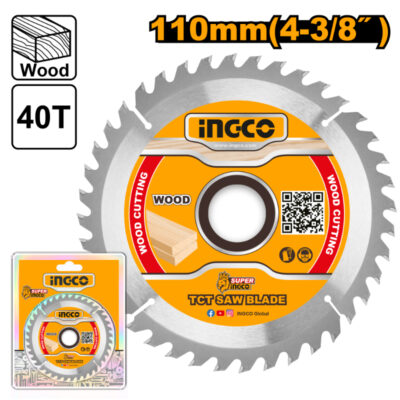Ingco Circular Saw Blade TCT 40t 115mm TSB111555