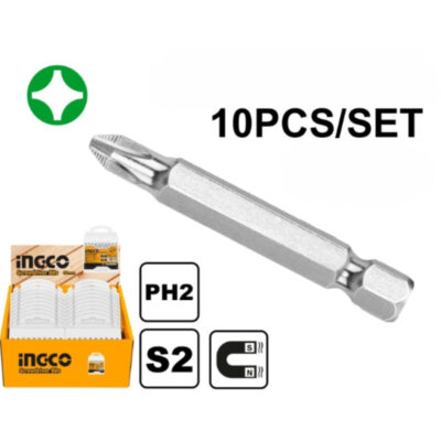 Ingco Screwdriver Bit PH2 10 Piece