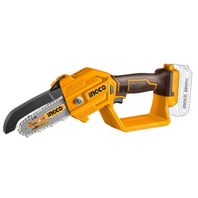 Ingco Cordless 20V Lithium-ion Garden Chain Saw Pruner 13CM CGSLI2058