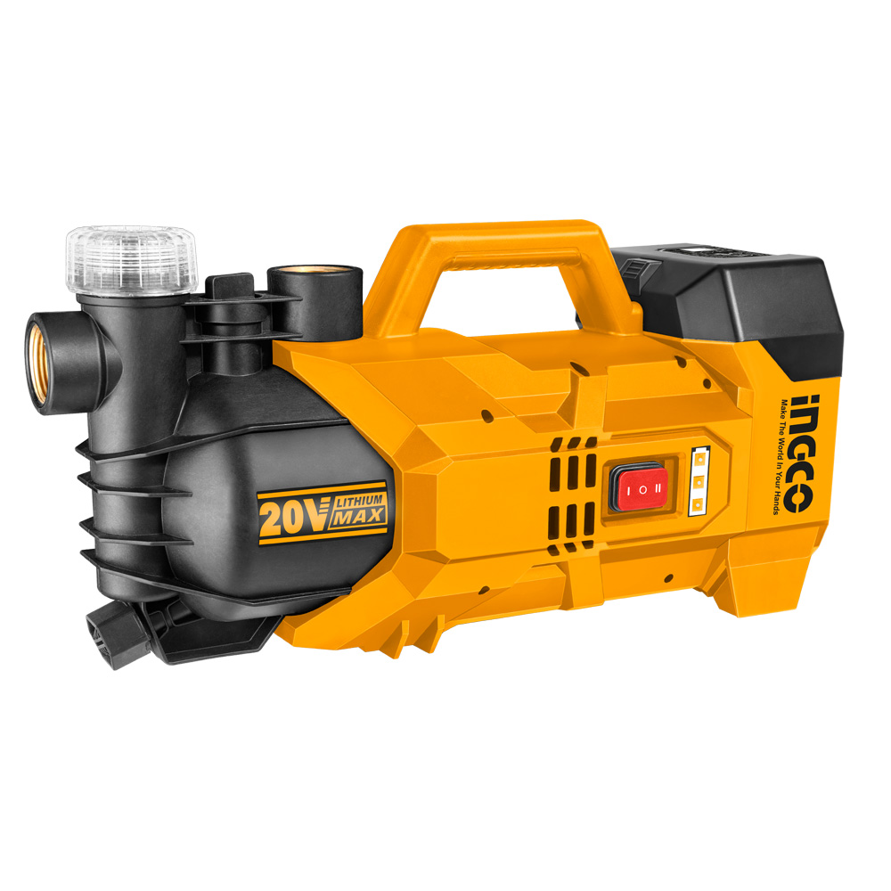 Ingco Cordless 20V Lithium-ion Water Pump 47LPM 180W GWPLI201801