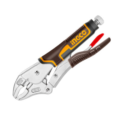 Ingco Plier Curved Jaw Locking 10''