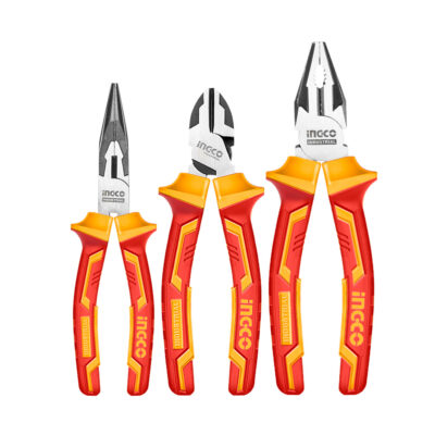Ingco VDE Plier Set Insulated 3 Piece