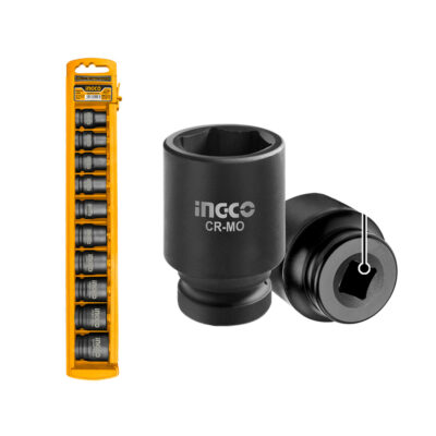 Ingco Socket Set 1/2'' Impact 10 Piece HKISSD12101