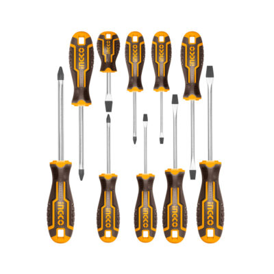 Ingco Screwdriver set 10pcs CR-V HKSD1028