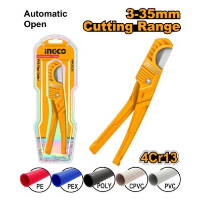 Ingco Pipe Cutter PVC 3-35mm