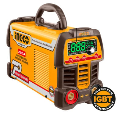 Ingco Welding Machine  IGBT MMA Inverter Electrode10-200A Kit MMA200691N