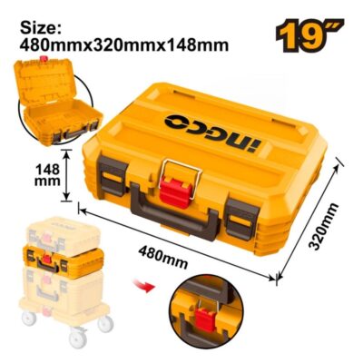 ingco Tool Box 19'' Stackable Large PBXS102